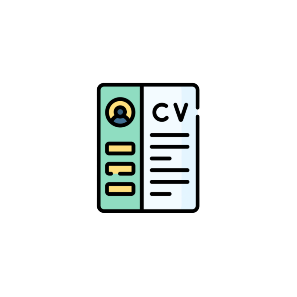 DESAIN CV LAMARAN